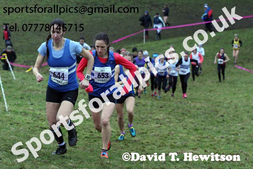 Senior women, Start Fitness NEHL, Thornley Hill Farm, Peterlee, County Durham. Photo: David T. Hewitson/Sports for All Pics